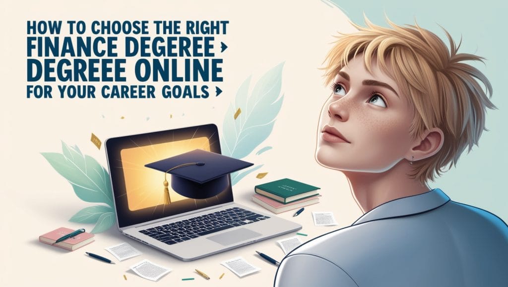 How to Choose the Right Finance Degree Online for Your Career Goals How to Choose the Right Finance Degree Online for Your Career Goals