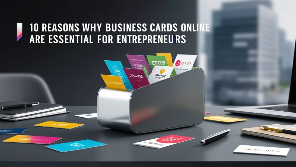 10 Reasons Why Business Cards Online Are Essential for Entrepreneurs 10 Reasons Why Business Cards Online Are Essential for Entrepreneurs